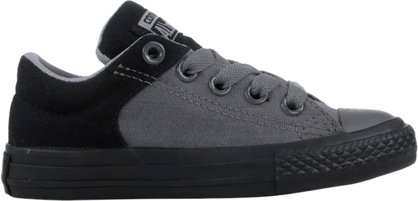 Black top school converse
