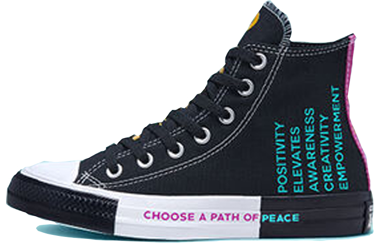 (Grade School) Converse Chuck Taylor All Star High 'Seek Peace' 266537F