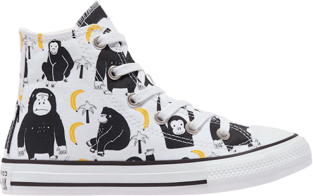 (Grade School) Converse Chuck Taylor All Star High ''Jungle Fun'' Kinderen 671127F Buy (Grade School) Converse Chuck Taylor All Star High ''Jungle Fun'' Kinderen 671127F