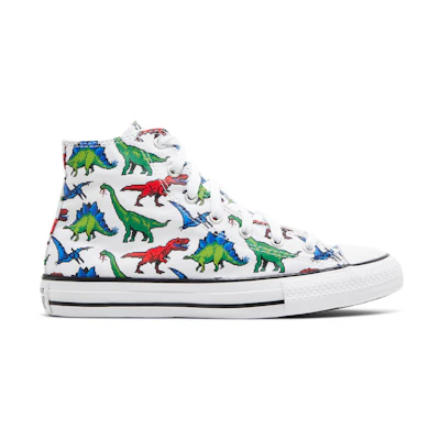 (GS) Converse Chuck Taylor All Star High '8-Bit Dino'