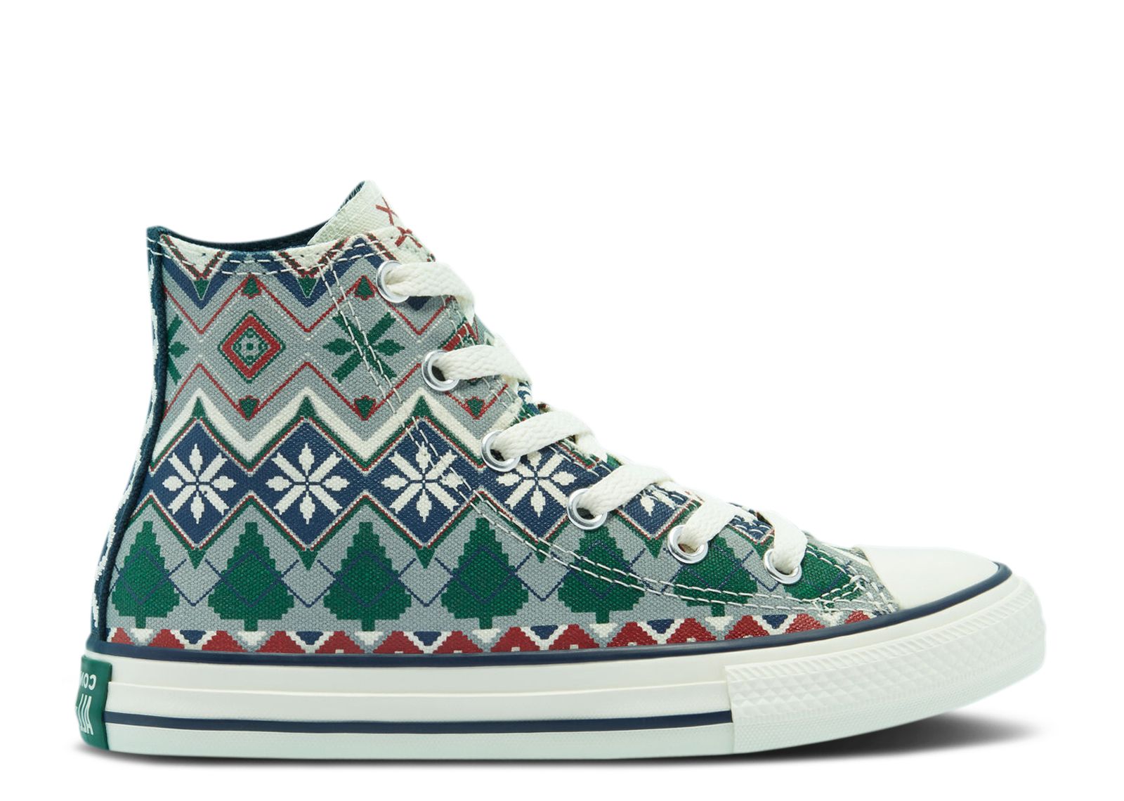 Buy (Grade School) Converse Chuck Taylor All Star High 'Holiday Sweater' 669339F