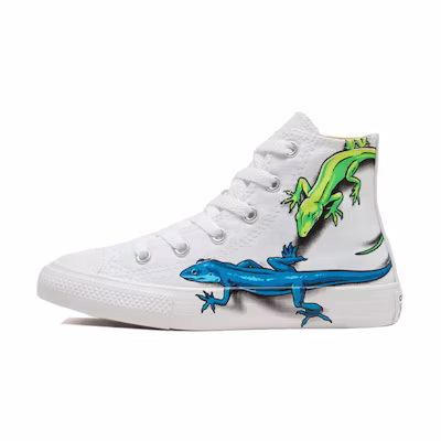 (GS) Converse Chuck Taylor All Star High 'Leapin' Lizards'