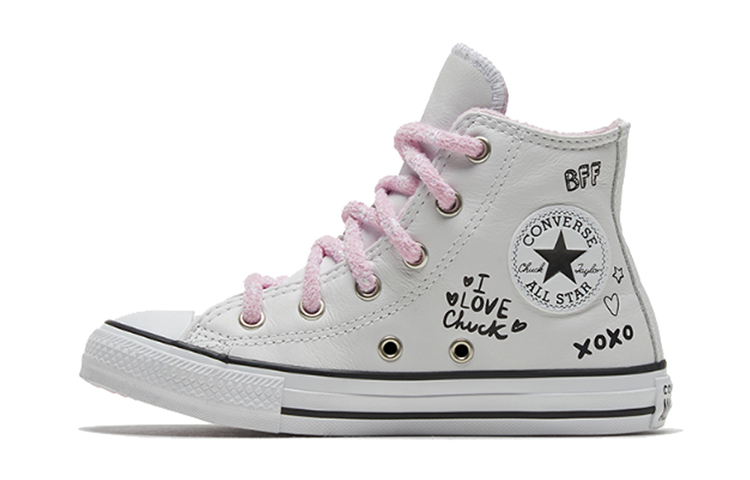 (Grade School) Converse Chuck Taylor All Star High 'Notes from BFF' 669725C