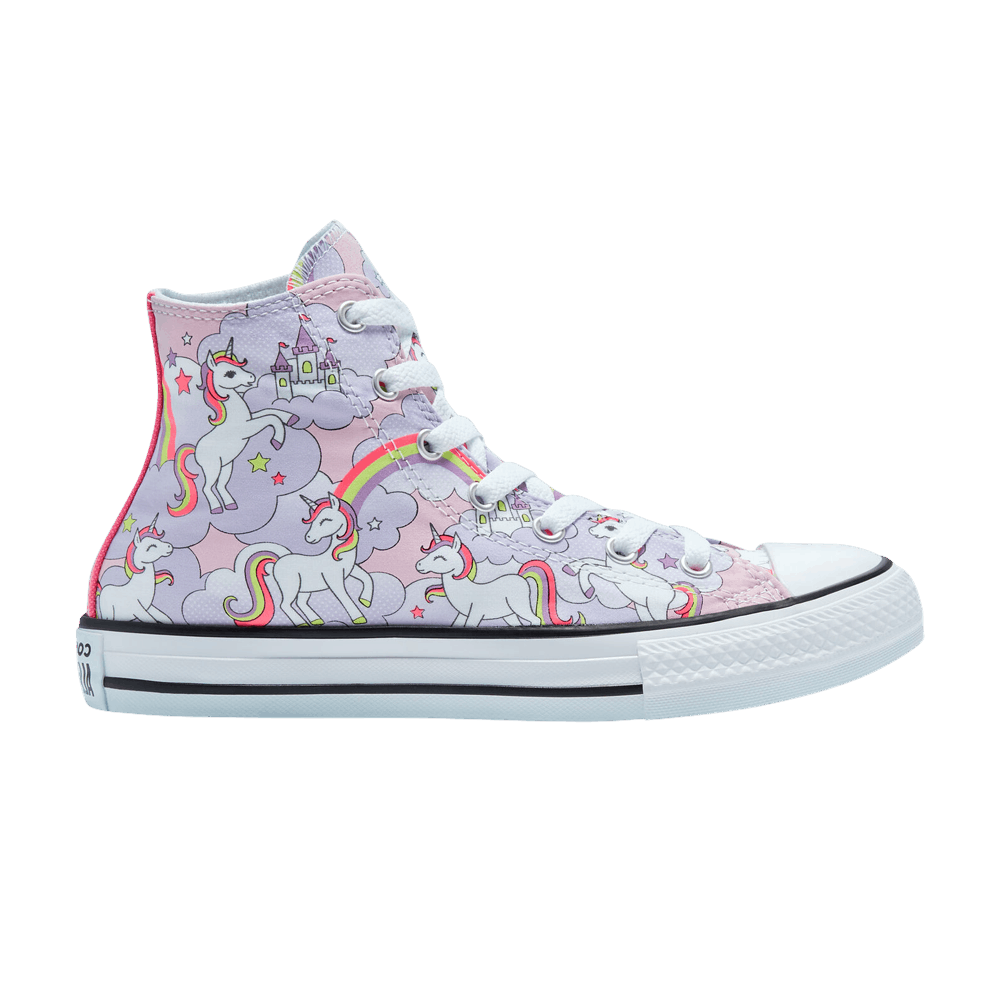 (GS) Converse Chuck Taylor All Star High 'Neon Unicorn'