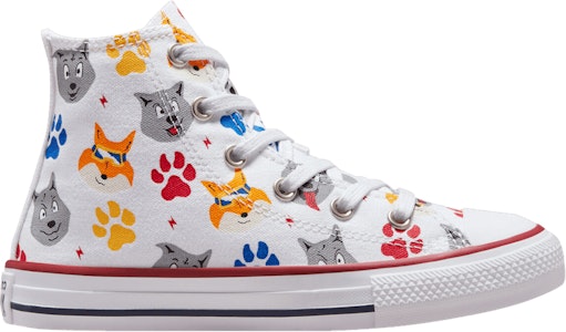 (小學)Converse Chuck Taylor All Star 高筒 '狼群 - 白色' 672912F Buy (小學)Converse Chuck Taylor All Star 高筒 '狼群 - 白色' 672912F