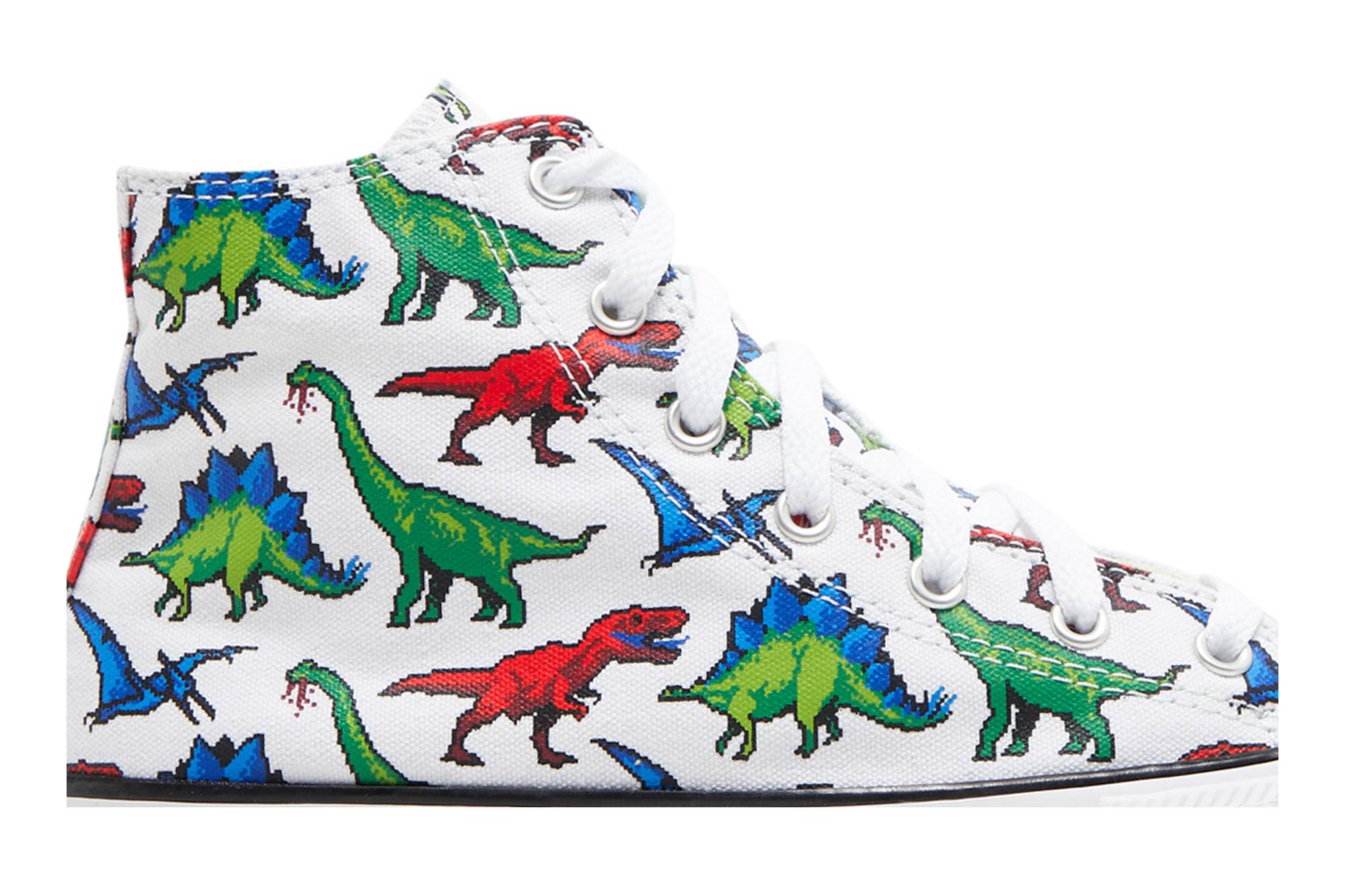 (GS) Converse Chuck Taylor All Star High '8-Bit Dino' 圖 2