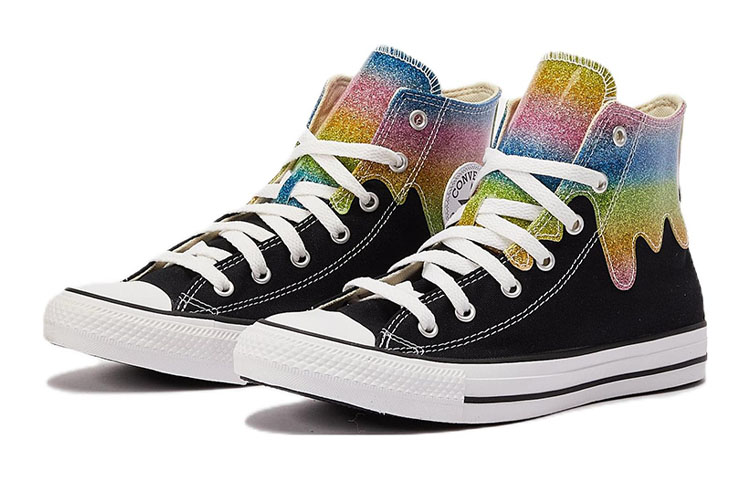 Order (小學生) Converse Chuck Taylor All Star 高筒‘閃耀滴流 - 黑色’ A00390F