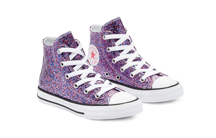(GS) Converse Chuck Taylor All Star High 'Coated Glitter' 圖 3