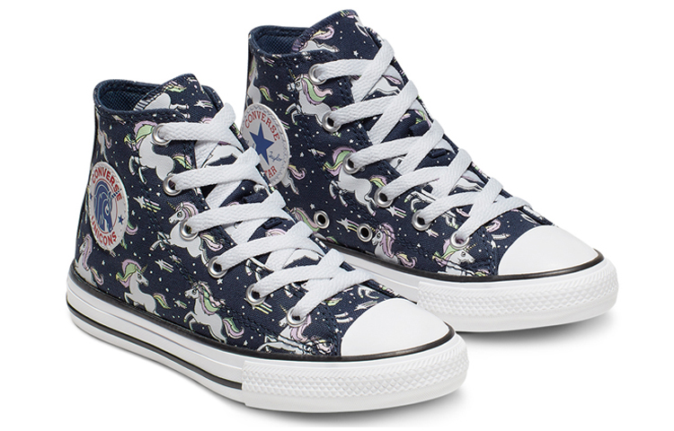 Lookbook (Para Niños) Converse Chuck Taylor All Star High 'Unicornio' 666201C