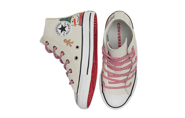 Shop （中小學）Converse Chuck Taylor All Star 高筒「冬季假期」670050C