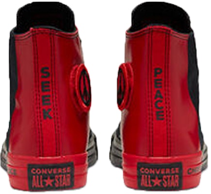 (Grade School) Converse Chuck Taylor All Star High 'Seek Peace' 266536F Shop (Grade School) Converse Chuck Taylor All Star High 'Seek Peace' 266536F