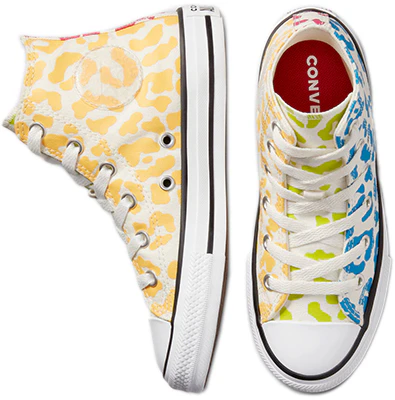 (Grade School) Converse Chuck Taylor All Star High 'Estampado Leopardo' 672089F Shop (Grade School) Converse Chuck Taylor All Star High 'Estampado Leopardo' 672089F