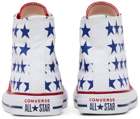 (小童款) 匡威Chuck Taylor All Star High '美国国旗' 667794F Details for (小童款) 匡威Chuck Taylor All Star High '美国国旗' 667794F