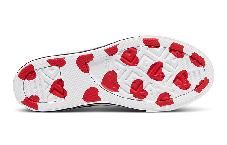 Details for (小学) 匡威Chuck Taylor All Star高帮 '情人节 - 白色' 671125C