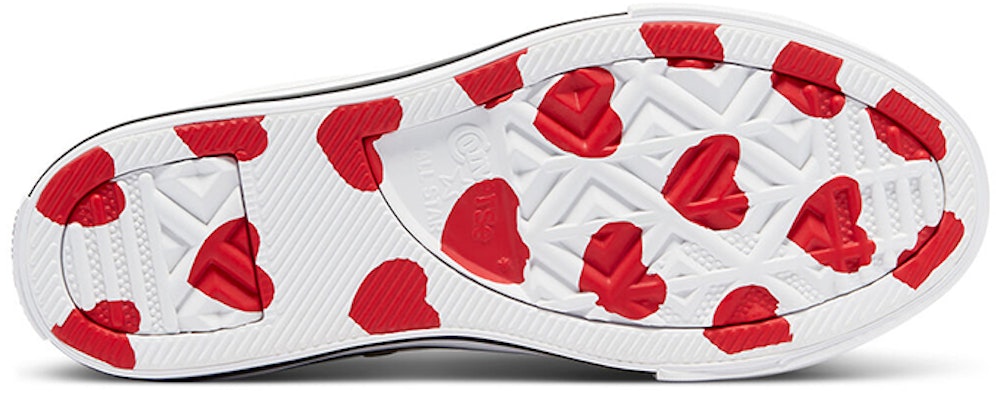 (小学) 匡威Chuck Taylor All Star高帮 '情人节 - 白色' 671125C Details for (小学) 匡威Chuck Taylor All Star高帮 '情人节 - 白色' 671125C