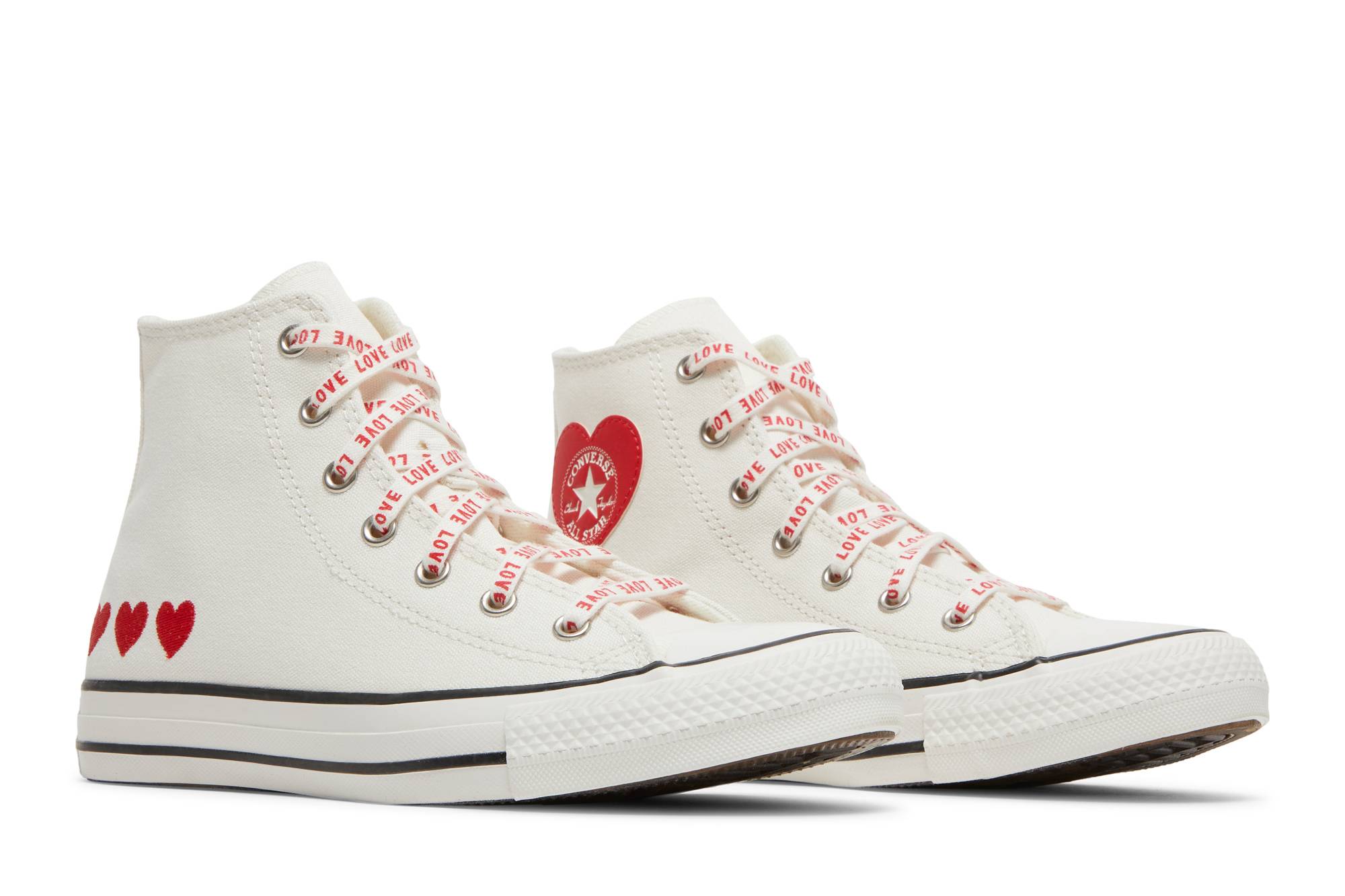 Cheap (小学款) Converse Chuck Taylor All Star 高帮 '绣花心' A02655F