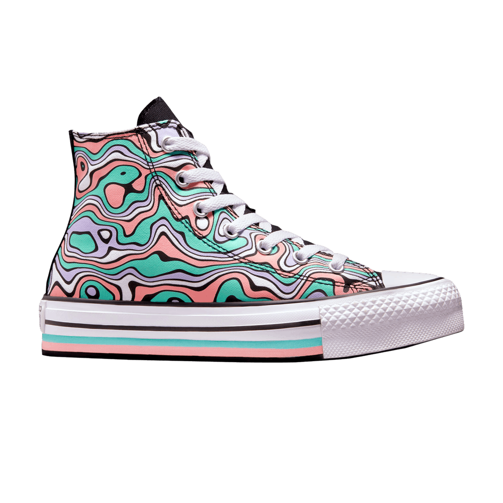 Buy Converse Chuck Taylor All Star Lift Platform High 'Color Swirl' Anak-anak A02483C