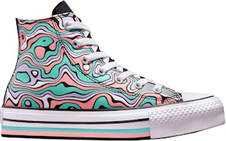 (Grade School) Converse Chuck Taylor All Star Lift Platform High 'Color Swirl' A02483C (Grade School) Converse Chuck Taylor All Star Lift Platform High 'Color Swirl' A02483C