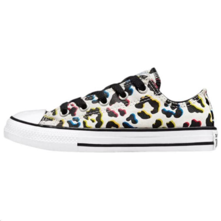 Buy (小童) 匡威 Chuck Taylor All Star 低帮 '多彩豹纹' 672251F