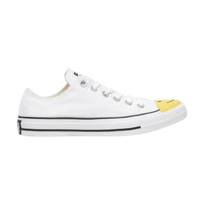 (GS) Converse Chuck Taylor All Star Low 'Smiley Face - White'