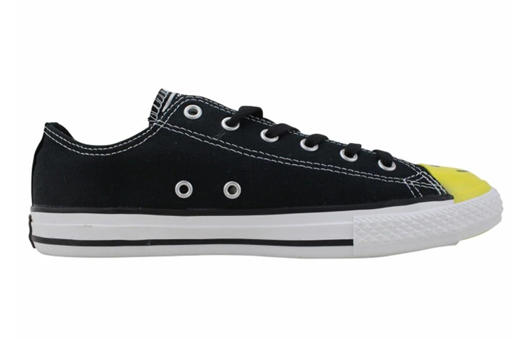 Order (Jugend) Converse Chuck Taylor All Star Low ''Smiley Face - Schwarz'' 665707C