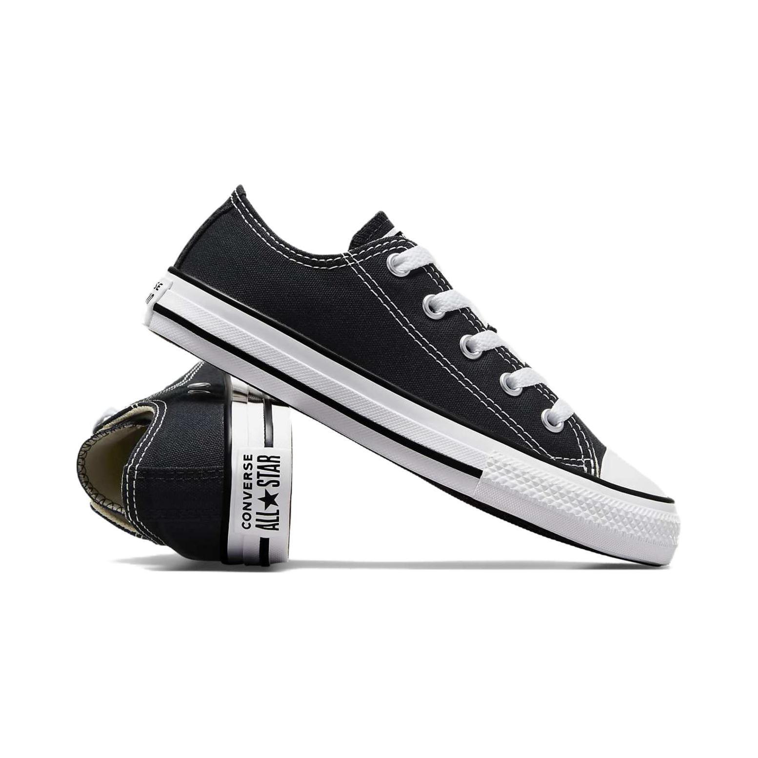 Shop (Grade School) Converse Chuck Taylor All Star Low 'Black' 3J235