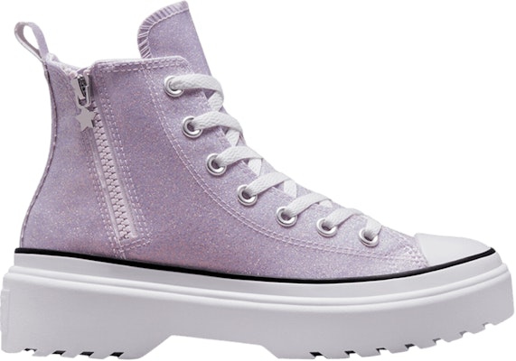 Kasut Kanak-kanak Converse CTAS Lugged Lift Platform Tinggi 'Vapor Violet Glitter' A03009C Buy Kasut Kanak-kanak Converse CTAS Lugged Lift Platform Tinggi 'Vapor Violet Glitter' A03009C