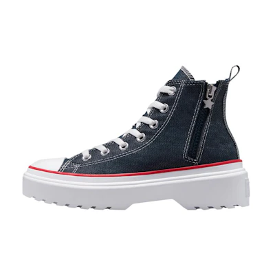 (GS) Converse Chuck Taylor All Star Lugged Lift Platform High 'Retro Denim'