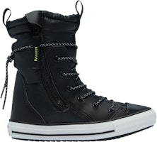 (Grade School) Converse Chuck Taylor All Star MC Boot High 'Black Lemon Venom' 669333C (Grade School) Converse Chuck Taylor All Star MC Boot High 'Black Lemon Venom' 669333C