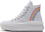 Buy (Kanak-Kanak) Converse Chuck Taylor All Star Move Platform Tinggi 'Rainbow Cloud' A04344C