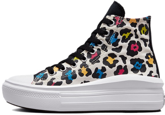 (Grade School) Converse Chuck Taylor All Star Move High 'Leopard Print' 272376C Buy (Grade School) Converse Chuck Taylor All Star Move High 'Leopard Print' 272376C