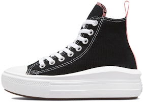 (Grade School) Converse Chuck Taylor All Star Move High 'Black Pink Salt' 271716C (Grade School) Converse Chuck Taylor All Star Move High 'Black Pink Salt' 271716C
