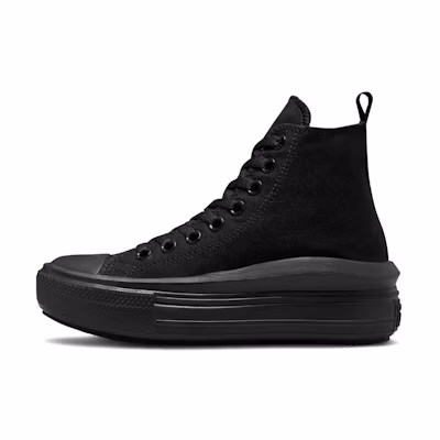 (GS) Converse Chuck Taylor All Star Move Platform 'Black Dark Smoke Grey'