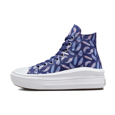 (GS) Converse Chuck Taylor All Star Move Platform High 'Feathers'