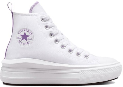 (초등학생) 컨버스 척테일러 무브 플랫폼 '화이트 픽셀 퍼플' A03667C Order (초등학생) 컨버스 척테일러 무브 플랫폼 '화이트 픽셀 퍼플' A03667C