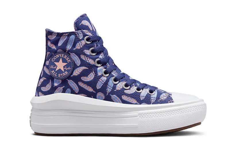 Order （大童款）Converse Chuck Taylor All Star Move 厚底高筒運動鞋‘Feathers’ A01515C