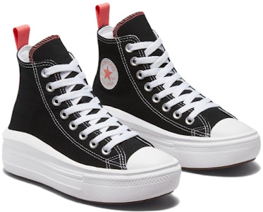 척테일러 무브 하이 '블랙 핑크 솔트' (초등학생) 271716C Lookbook 척테일러 무브 하이 '블랙 핑크 솔트' (초등학생) 271716C