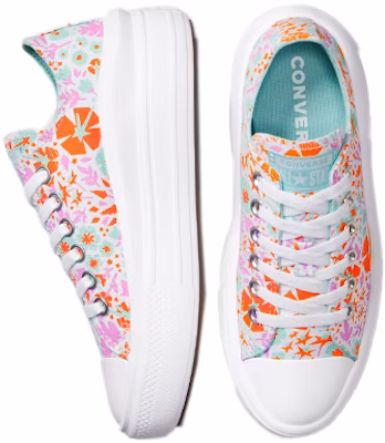 (Grade School) Converse Chuck Taylor All Star Move Platform Low 'Paper Floral' 272848C Shop (Grade School) Converse Chuck Taylor All Star Move Platform Low 'Paper Floral' 272848C