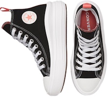 (Grade School) Converse Chuck Taylor All Star Move High 'Hitam Pink Salt' 271716C Shop (Grade School) Converse Chuck Taylor All Star Move High 'Hitam Pink Salt' 271716C