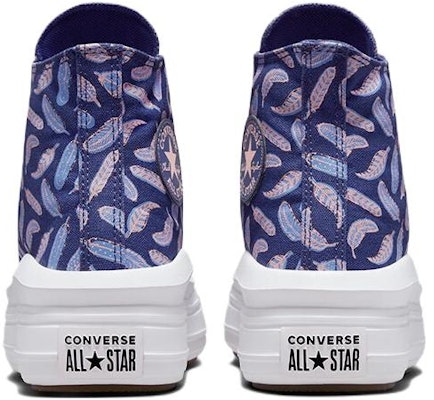 (Grade School) Converse Chuck Taylor All Star Move Platform High 'Feathers' A01515C Shop (Grade School) Converse Chuck Taylor All Star Move Platform High 'Feathers' A01515C