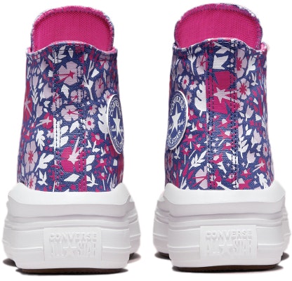 (小学款) Converse Chuck Taylor All Star 厚底高帮 '纸花-水洗靛蓝' 272847C Purchase (小学款) Converse Chuck Taylor All Star 厚底高帮 '纸花-水洗靛蓝' 272847C