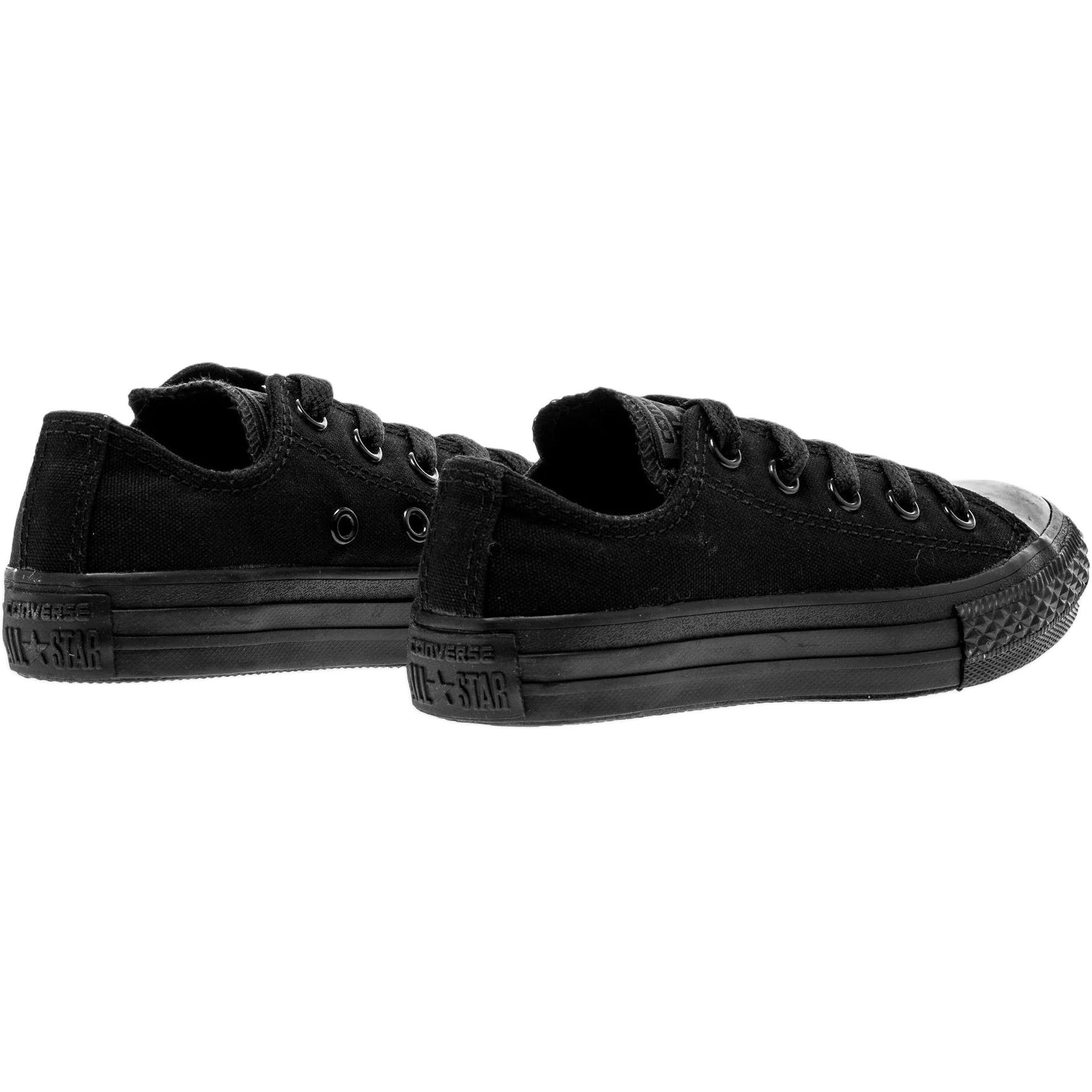 Shop (小童) Converse Chuck Taylor All Star Ox '全黑'篮球鞋 314786F