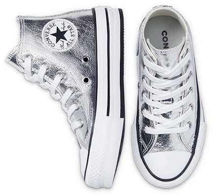 (小学) Converse Chuck Taylor All Star厚底高帮鞋 '数码粉-银色' 670547C Purchase (小学) Converse Chuck Taylor All Star厚底高帮鞋 '数码粉-银色' 670547C