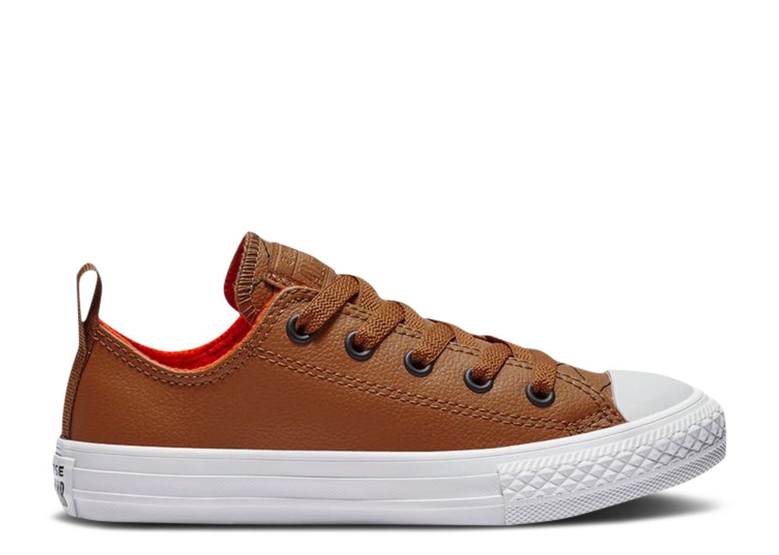 Buy (小学) Converse Chuck Taylor All Star Puffer Stitch Low '焦糖红罂粟' 662299C