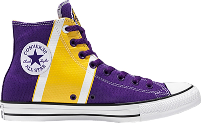 (Grade School) Converse Chuck Taylor All Star SE High 'Los Angeles Lakers' 659415C