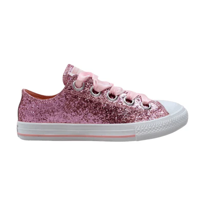 (GS) Converse Chuck Taylor Big Eyelets Ox 'Storm Pink'