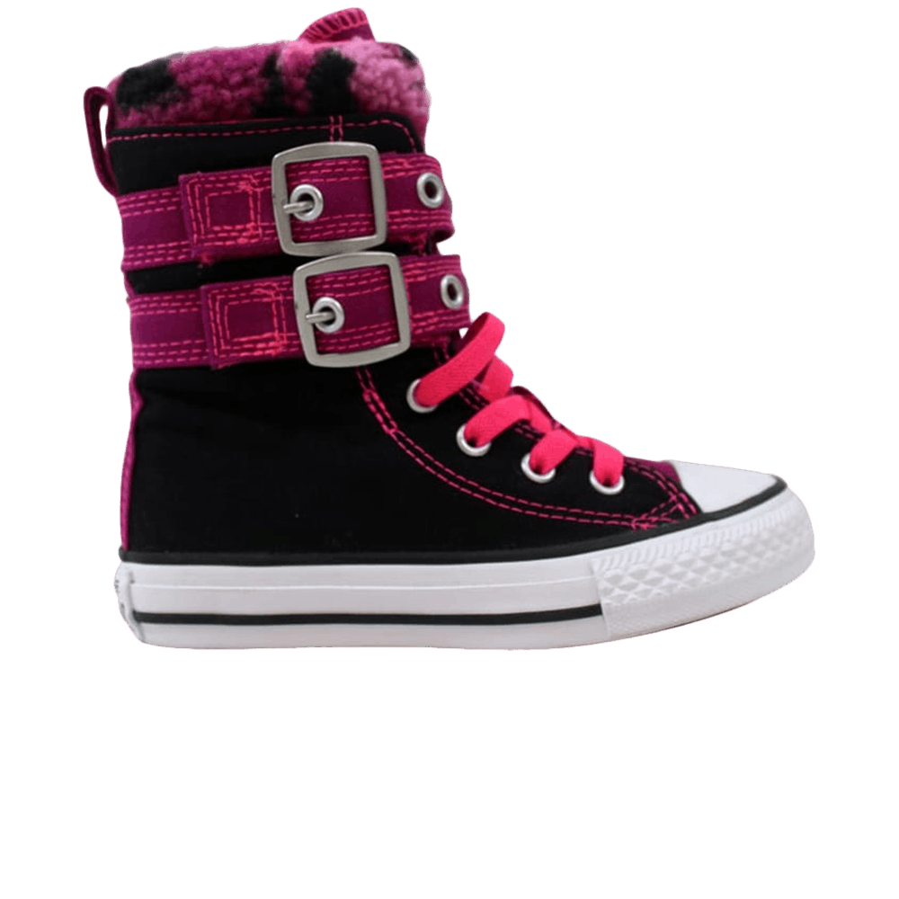 (Grade School) Converse Chuck Taylor Glendale Hi 'Black Pink' 650010C