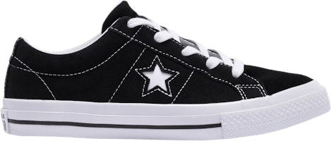 (Grade School) Converse One Star Low 'Black' 658369C (Grade School) Converse One Star Low 'Black' 658369C