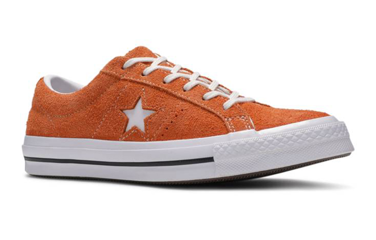 Lookbook (Grade School) Converse One Star Low ''Mandarino Intenso'' 261787C