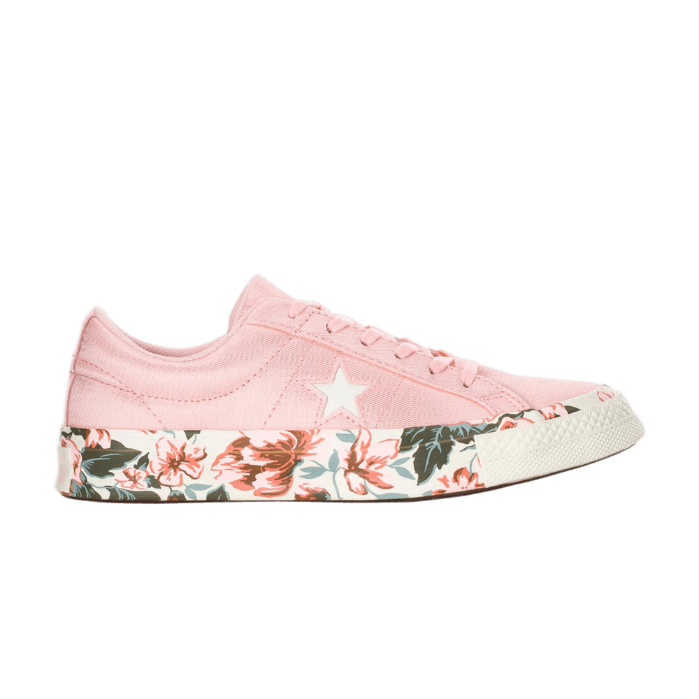 (Grade School) Converse One Star Low 'Storm Pink Floral' 262822C
